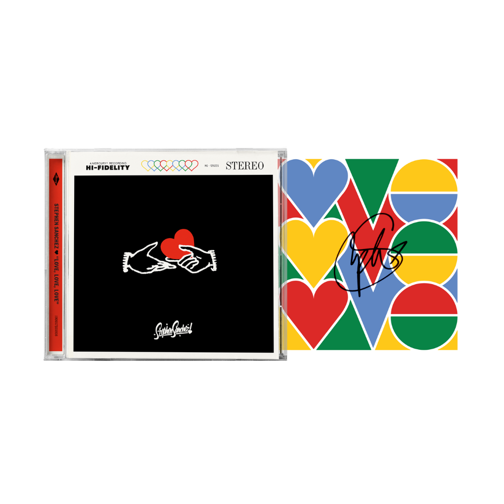 LOVE, LOVE, LOVE Signed CD - Stephen Sanchez Official Store