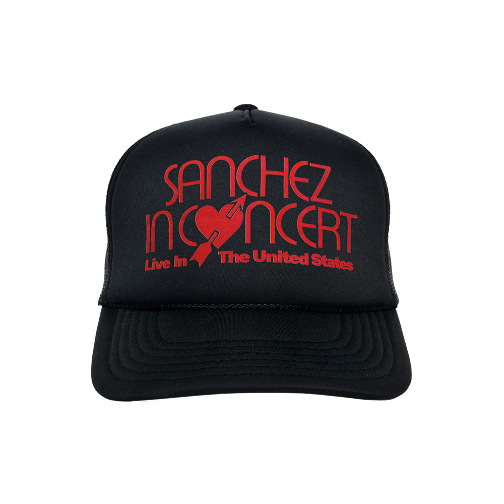 Sanchez In Concert - Live In The United States Trucker Hat Front