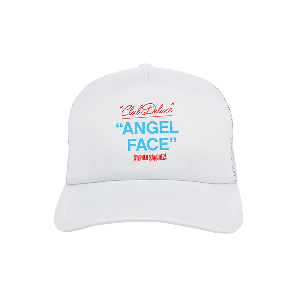 Club Deluxe Angel Face Trucker Hat Front