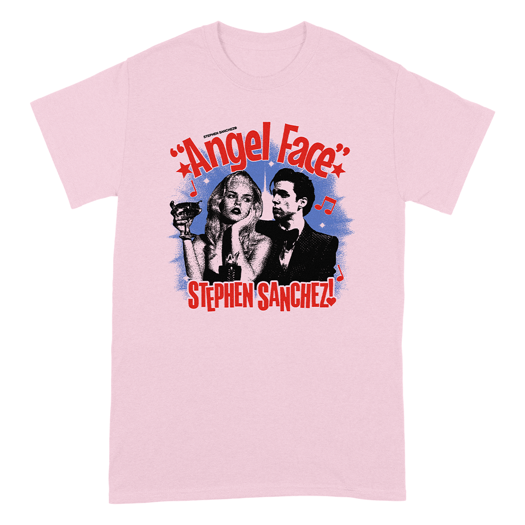 Double Pink Angel Face T-Shirt
