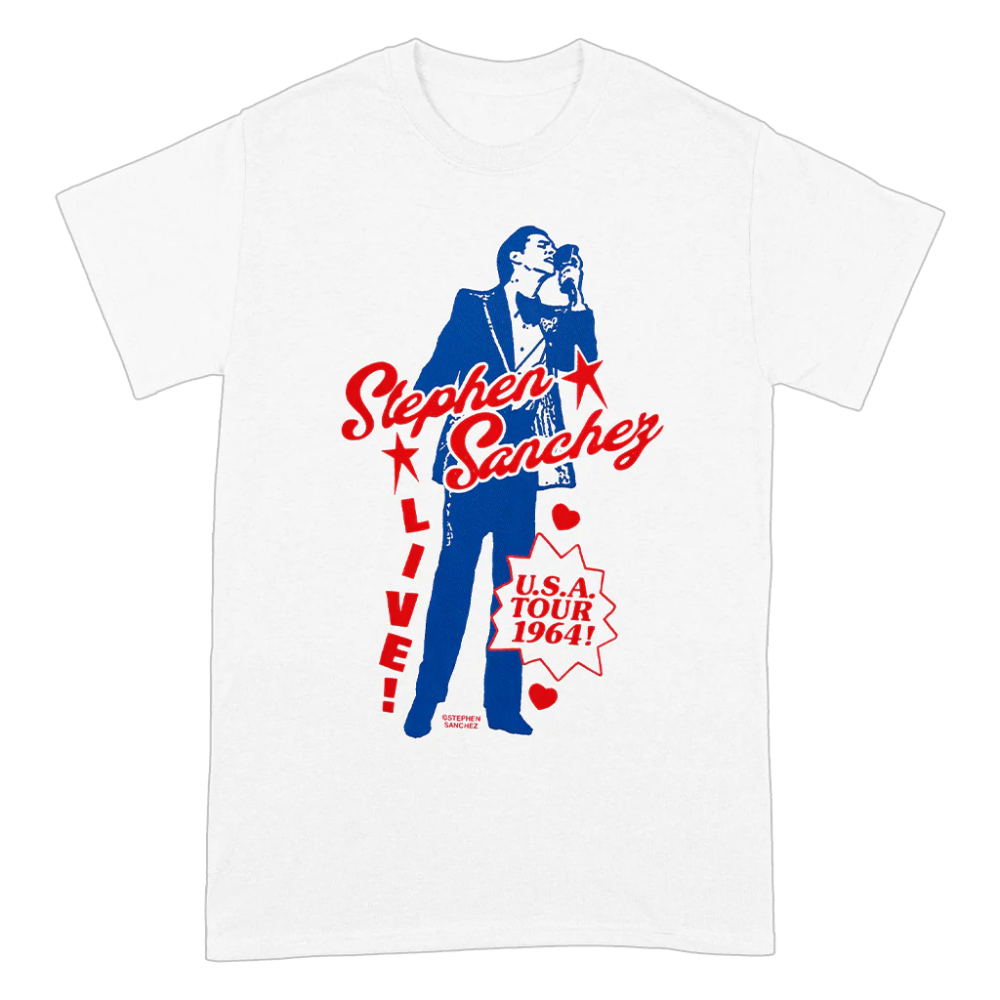 Live U.S.A. Tour 1964 T-Shirt Front