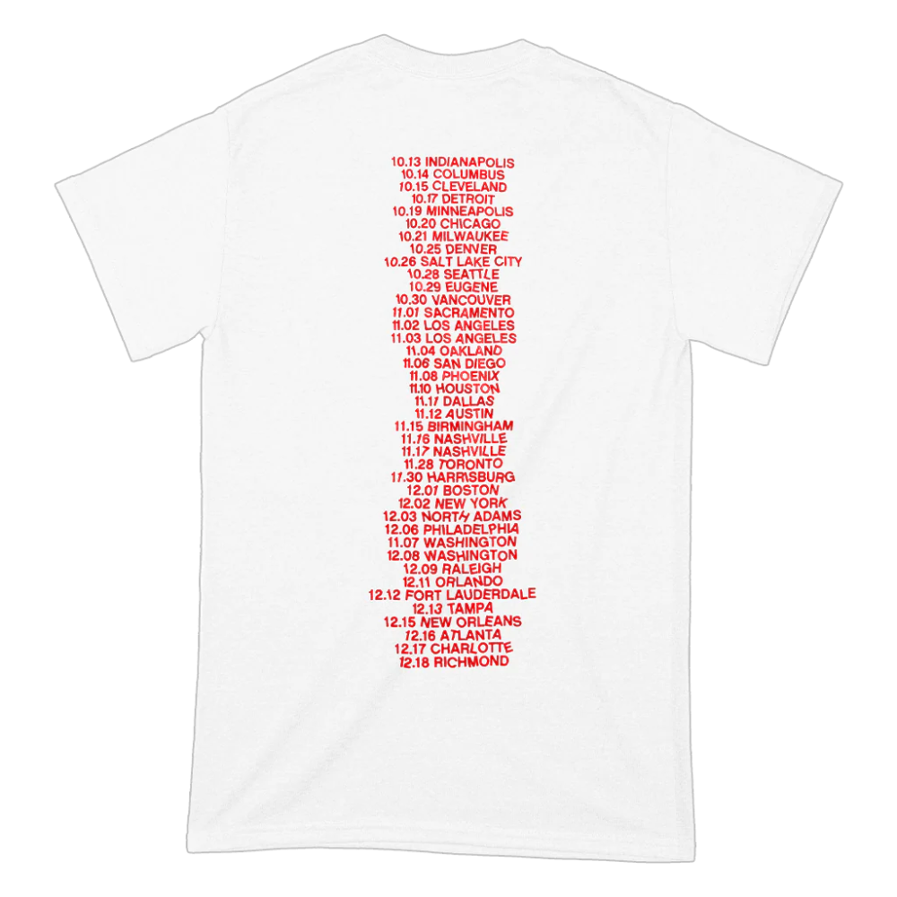 Live U.S.A. Tour 1964 T-Shirt Back