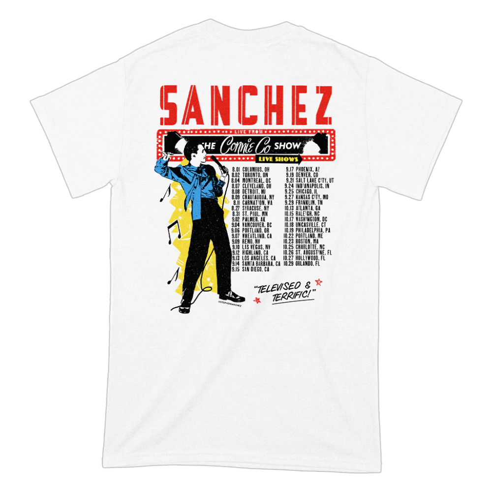 The Connie Co Show T-Shirt Back