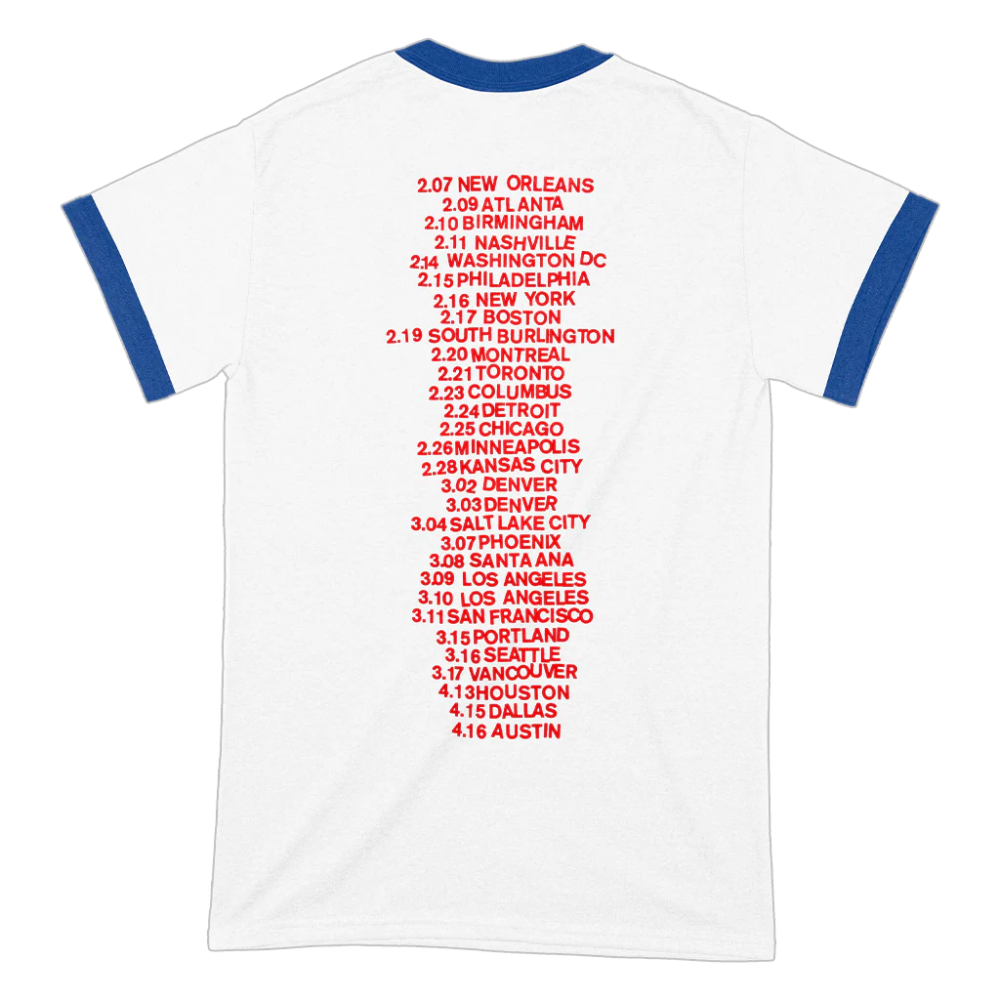 Tour Ringer T-Shirt back